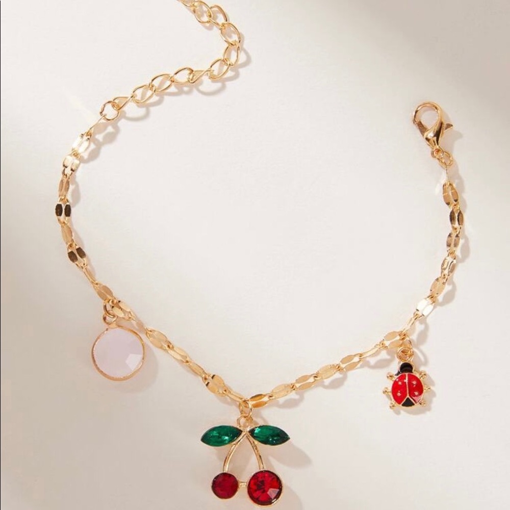 Cherry bracelet